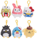 Hello Kitty: Hello Kitty & Friends Squashy Podgies Backpack Clip (Assorted)