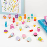 3C4G: Snacks & Sweets Puzzle Eraser Set