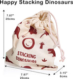 Mentari: Happy Stacking Dinosaurs Set & Bag