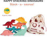 Mentari: Happy Stacking Dinosaurs Set & Bag