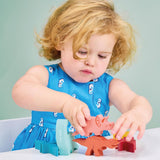 Mentari: Happy Stacking Dinosaurs Set & Bag