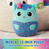 Gabby's Dollhouse: Mercat Squishy - 12" Plush