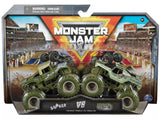 Monster Jam: 1:64 Scale Diecast 2-Pack - Shaker vs. Soldier Fortune (Series 30)