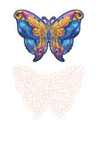 TBG: A3 Butterfly Wooden Puzzle (198 pcs)