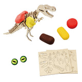 Jeanny: 3D Wooden Clay Kit - T-Rex