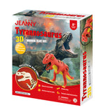 Jeanny: 3D Wooden Clay Kit - T-Rex