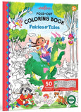 eeBoo: Fold-Out Coloring Book - Fairies and Tales