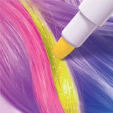 Spa*rkle: Bright Stripes Pastel Hair Chalk - Pink & Yellow (2-Pack)