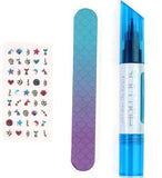 Spa*rkle: Dual Tip Nail Pen - Blue