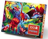 Crocodile Creek: Dinosaur World - 100pc Holographic Puzzle