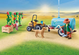 Playmobil: Tractor with Trailer & Water Tank (71442)