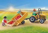 Playmobil: Tractor with Trailer & Water Tank (71442)