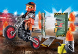 Playmobil: Stuntshow Motobike with Fire Wall (71256)