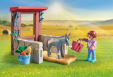 Playmobil: Veterinary Mission with Donkeys (71471)