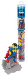 Plus-Plus: Superhero Tube (100pc)