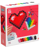 Plus-Plus: Puzzle By Number Hearts (250pc)