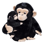 Wild Republic:Chimp Mom & Baby - 12" Plush