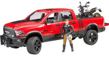 Bruder: 1:16 RAM 2500 Power Wagon with Ducati Desert Sled