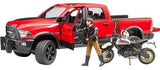 Bruder: 1:16 RAM 2500 Power Wagon with Ducati Desert Sled