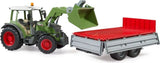 Bruder: 1:16 Fendt Vario 211 with Front Loader & Tipping Trailer