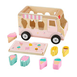 Fisher-Price: Wooden Ice Cream Shape Sorter Set