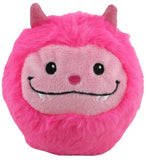 Yoonique: Fuzzy Foam Ball Pink Yeti - 4" Plush