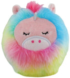 Yoonique: Fuzzy Foam Ball Unicorn - 4" Plush