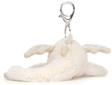 Jellycat: Snow Dragon - Bag Charm