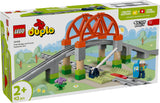 LEGO DUPLO: Train Bridge and Tracks Expansion Set - (10426)