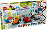 LEGO DUPLO: F1 Team Race Cars & Drivers - (10445)