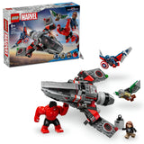 LEGO Marvel: Captain America vs. Red Hulk Battle - (76292)