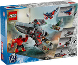 LEGO Marvel: Captain America vs. Red Hulk Battle - (76292)