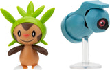 Pokemon Battle Figures Chespin & Beldum