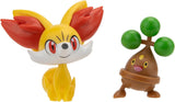 Pokemon Battle Figures Fennekin & Bonsly