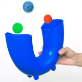 Skill Game Toy with 3 Balls - Blue