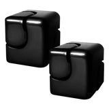 2 Pack Metal Fidget Spinner Cube for Adults -