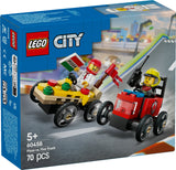 LEGO City: Pizza vs. Fire Truck Race Car Pack - (60458)