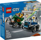 LEGO City: Aeroplane vs. Hospital Bed Race Car Pack - (60459)