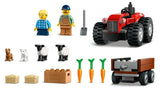 LEGO City: Red Farm Tractor with Trailer & Sheep - (60461)