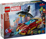 LEGO Marvel: Iron Man Car & Black Panther vs. Red Hulk - (76310)