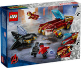 LEGO Marvel: Iron Man Car & Black Panther vs. Red Hulk - (76310)