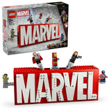 LEGO Marvel: MARVEL Logo & Minifigures - (76313)