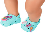 Baby Born: Shoes (Teal) - 43cm Doll Accessory