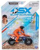 SX: Supercross 1:24 Die Cast Motorcycle - Aaron Plessinger