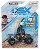 SX: Supercross 1:24 Die Cast Motorcycle - Ricky Carmichael