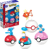 Mega Construx: Pokemon Trainer Team - 2" Figures (4-Pack)