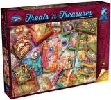 Treats N Treasures: The Journalers Desk - Puzzle (1000pc Jigsaw)