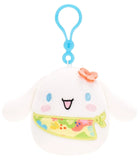 Squishmallows: Tropical Food Treats Cinnamorol - 3.5" Clip-On Hello Kitty Plush