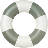 Sunnylife: Slim Tube Pool Ring - Olive Stripe