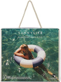 Sunnylife: Slim Tube Pool Ring - Navy Stripe